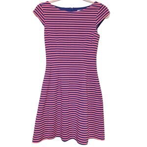 Lilly Pulitzer Pink Briella Ottoman Stripe Dress - XS